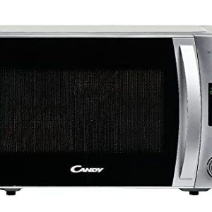 Candy CMXG20DR - Micro-ondas com grill e cook in app, 22 L, 40 programas automáticos, 700 W, prata.