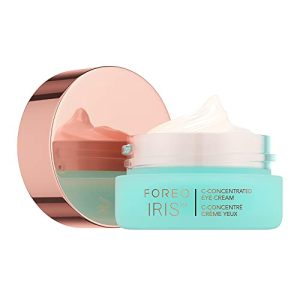 FOREO IRIS Creme para Contorno de Olhos Antiflacidez - Corretor de Olheiras - Ácido Hialurônico - Creme Facial Antienvelhecimento Feminino - Vitamina C facial e Vitamina E - Vegano - 15 ml