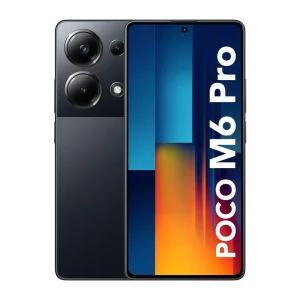 Versão EU Xiaomi POCO M6 Pro 8GB+256GB NFC Smartphone Helio G99 Octa Core 6.67'' 120Hz Display AMOLED Câmera Tripla de 64MP Carga Turbo de 67W Bateria de 5100mAh.