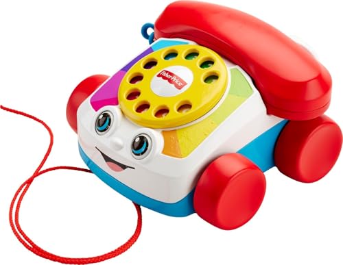 Fisher-Price Telefone Carinha Divertida, Brinquedo Educativo para bebês +1 ano (Mattel FGW66)