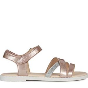Geox J SANDAL KARLY GIRL, Sandália., para Meninas, Rosa (Rosa), 35 EU