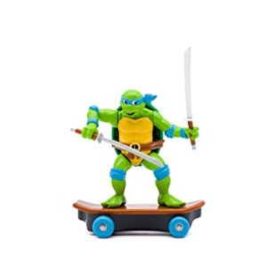 TMNT Tartarugas Ninja Adolescente Mutante | Leonardo Tartaruga Ninja de TMNT Mutant Mayhem Sewer Shredders, Edição Clássica | Brinquedos e Presentes para Crianças a Partir de 3 Anos