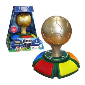 Famogames - Fanzone, Jogo sobre Futebol Perfeito para Presentear, +500 Perguntas para Desafiar Você, Jogo de Mesa para Colocar à Prova os Conhecimentos sobre Futebol, Versão em Espanhol, Famosa (FAE01000)