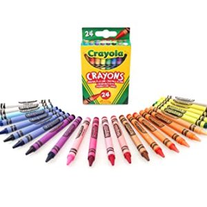 Crayola - 24 Crayolas variedade de cores