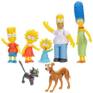Os Simpsons figuras de ação de 6 cm em multipack
