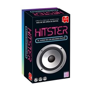 Hitster Original, Jogo de Tabuleiro para Adultos e Divertido, Jogo de Tabuleiro Musical, a Partir de 16 Anos, de 2 a 10 Jogadores, App Gratuita, Jogo de Festa, Espanhol (ES)