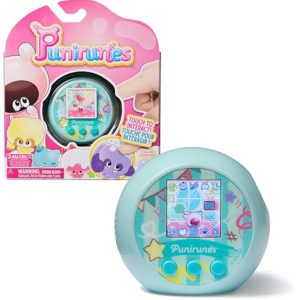 PUNIRUNES - MASCOTE VIRTUAL COM 55 PERSONAGENS MACIOS DENTRO - Mascote Interativa que Reage ao Toque com Interações e Sons - 6071162 - Jogos Infantis - Brinquedos para Crianças de 5 Anos +