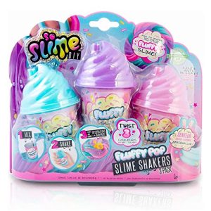 SO DIY - Slime Shaker 3 Pacote Fluffy Pop POP-SSC101, Multicolor, Tamanho único (Canal Toys SSC101)
