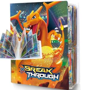 Álbum de cartas de coleção, Pasta de Cartas, 30 páginas com capacidade para 240 cartas (KMH6)